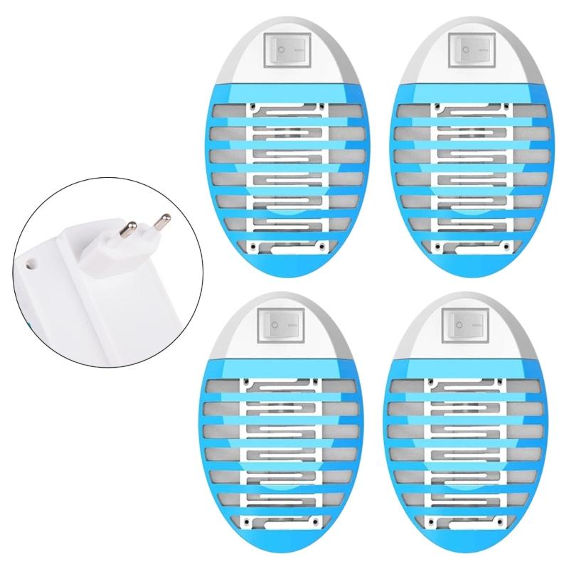 MosquitoesKiller Lamp UV AttractantCatcher Insect Trap for Indoor HomeKitchen Office BugZapper Plug In FlyKiller