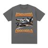 Bombardiro Crocodilo Crocodile Plane Bomber Funny Humor T-shirt Men's Women Casual Cotton Short Sleeve T Shirts Comfort T-shirts