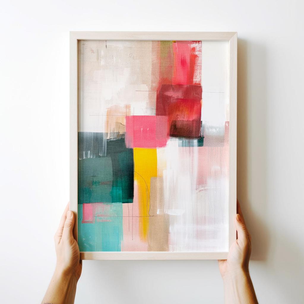 Poster Abstract Painting