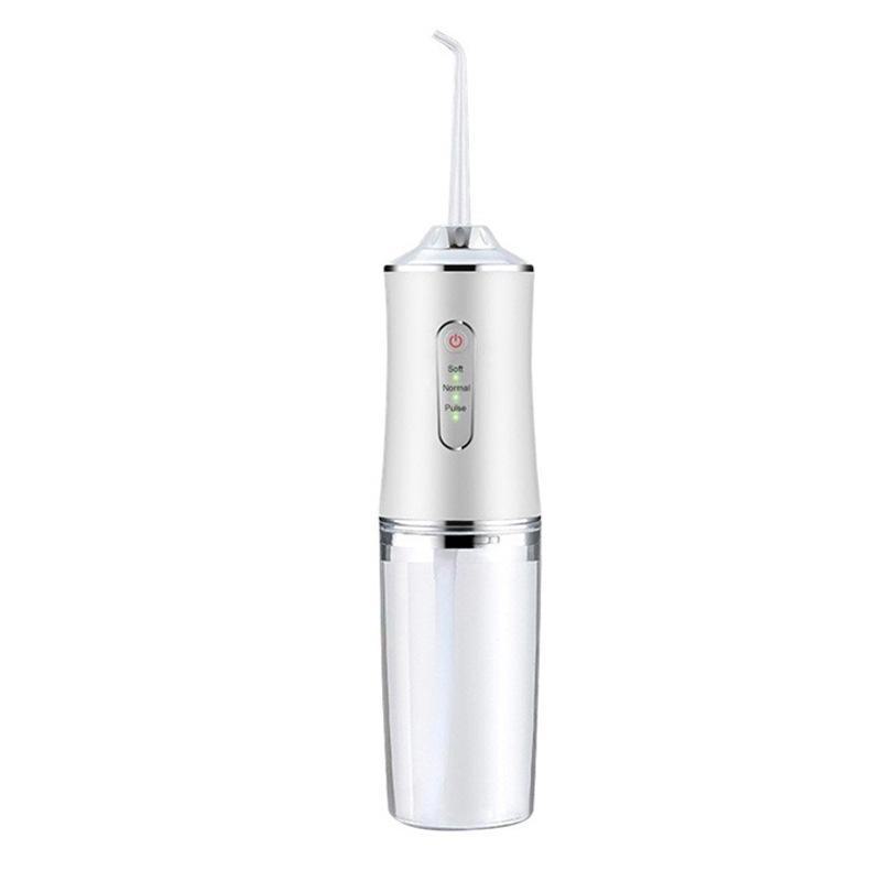Portable Electric Teeth Cleaning and Water Flosser Device for Home Use