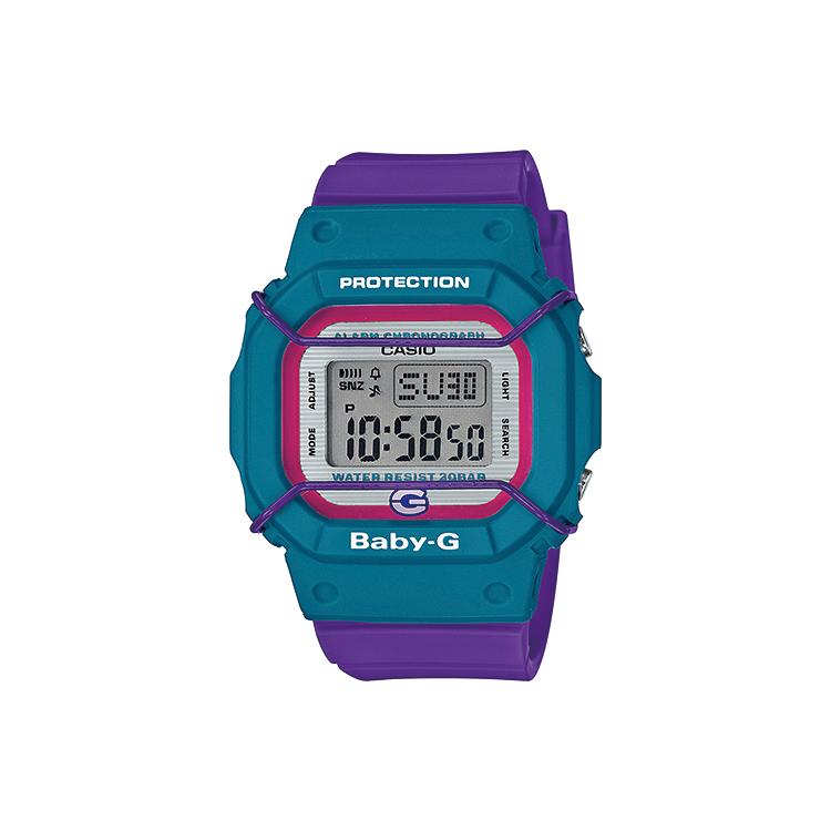 CASIO Women s BABY-G Gray Watch BGD-525F-6 BGD-525F-6 Blue Purple