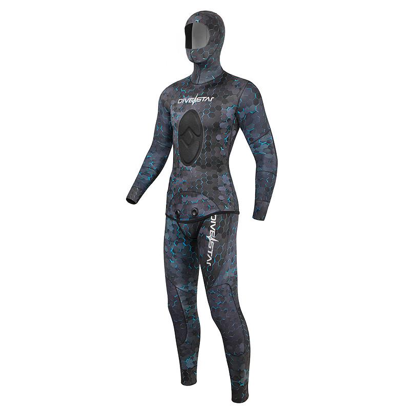 WEZHO 3mm Freediving Split Wetsuit Set