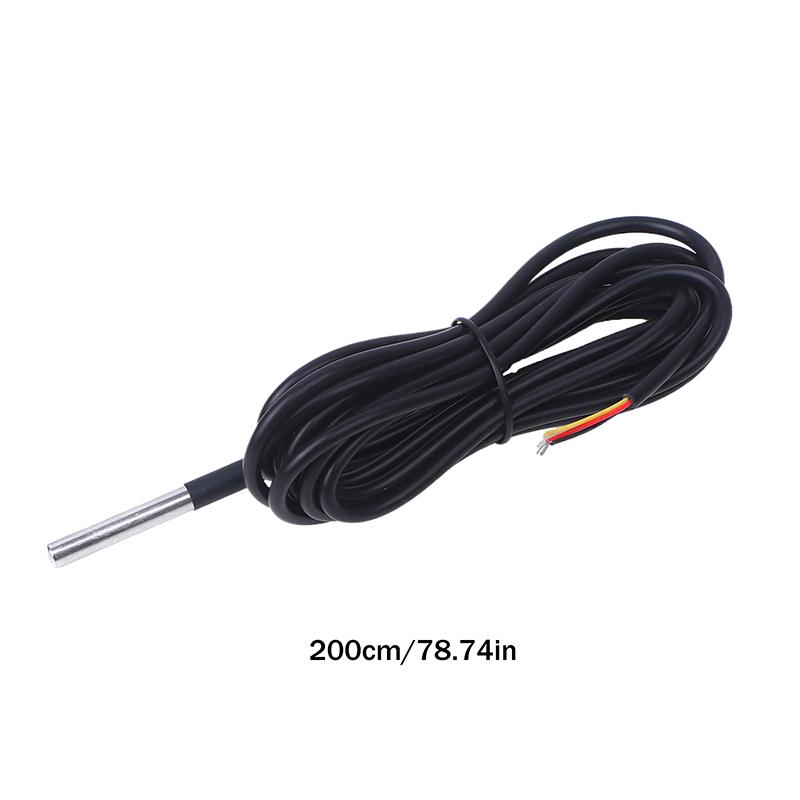 1Pcs Ds18B20 Waterproof Thread Temperature Probe Temperature Sensor Stainless Steel For Arduino