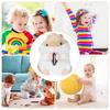 LIFKOME Hamster Plush Toy, Fluffy and Cute, Animal Toy, Character Decor, Sewn Wrap, Figurine, 23cm