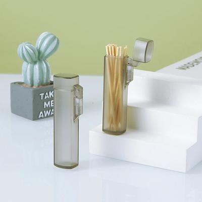 Dust-proof Storage Box Toothpick and Cotton Swab Storage Case Pressure-resistant Multi-purpose and Portable Plastic Portable Box