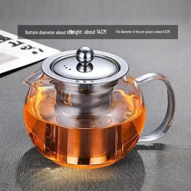 Qiwei 2026 Thickened Glass Teapot
