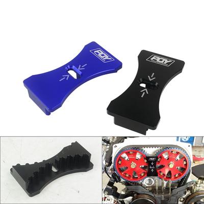 Strumento di installazione per cinghia di distribuzione/blocco ingranaggio camma motore in alluminio per Mitsubishi Lancer 4G63 Dodge Kia