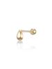 Lunne 14K Mini Teardrop Piercing (14K Gold) #Lfpi15