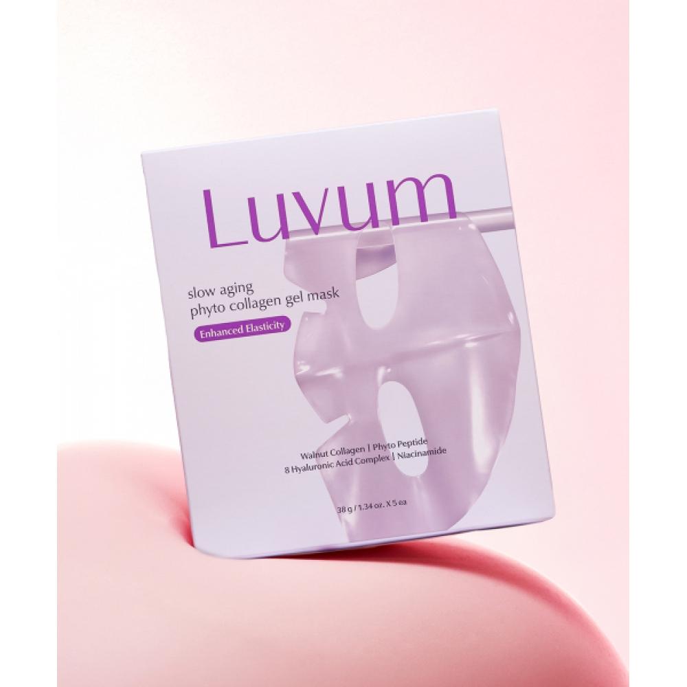 Luvum Slow Aging Phyto Collagen Gel Mask 5pcs Bundle + Pdrn Gel Mask 1pc