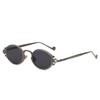 Vintage Punk Style Sunglasses Men Retro Elliptical Metal Frame Women Sun Glasses Fashion Eyewear