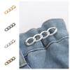 Waist Buckle Jean Fit Tighten Buckles Zinc Zinc Alloy Jean Buttons for Loose Jeans  Unisex
