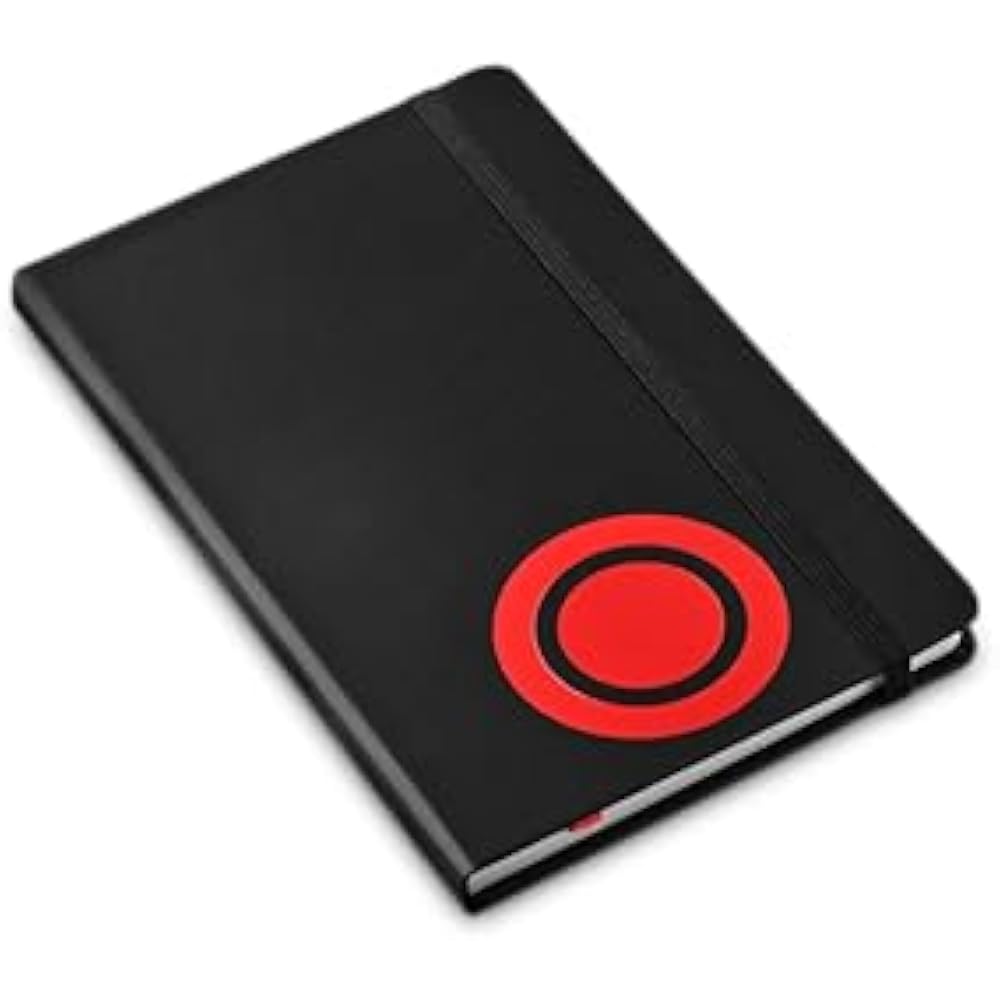 RotRing Rotling Mechanical Pencil 0.5mm 600 Black Pen with Pouch & Notebook Gift Box with Shopper...