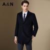 Antonio Men's 100% Cashmere Business Overcoat