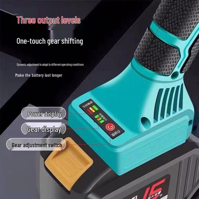 A3 Model 48VF Universal Brushless Lithium Battery High-Power Angle Grinder & Polisher