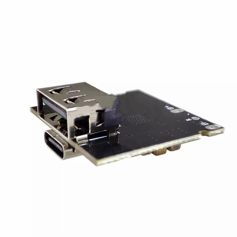 1Pcs Type-C Usb Dc 5V To 3.7V 4.2V Lithium Battery 4A Pd 18W Fast Charge Module 1S Bms 18650 Li-Ion Charging Discharging Board