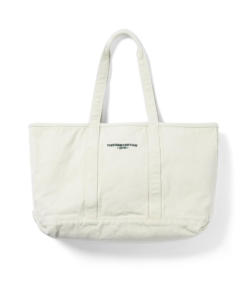 Thisisneverthat Washed Canvas Tote Bag Natural