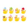 30Pcs Luminous Resin Mini Yellow Duckling Miniatures Doll House Glow-In-The-Dark Ducks Figurines For Diy Aquarium Garden Decor