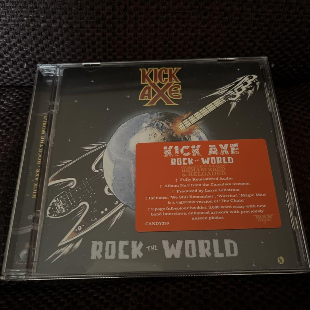 

[USED] KICK AXE / ROCK THE WORLD