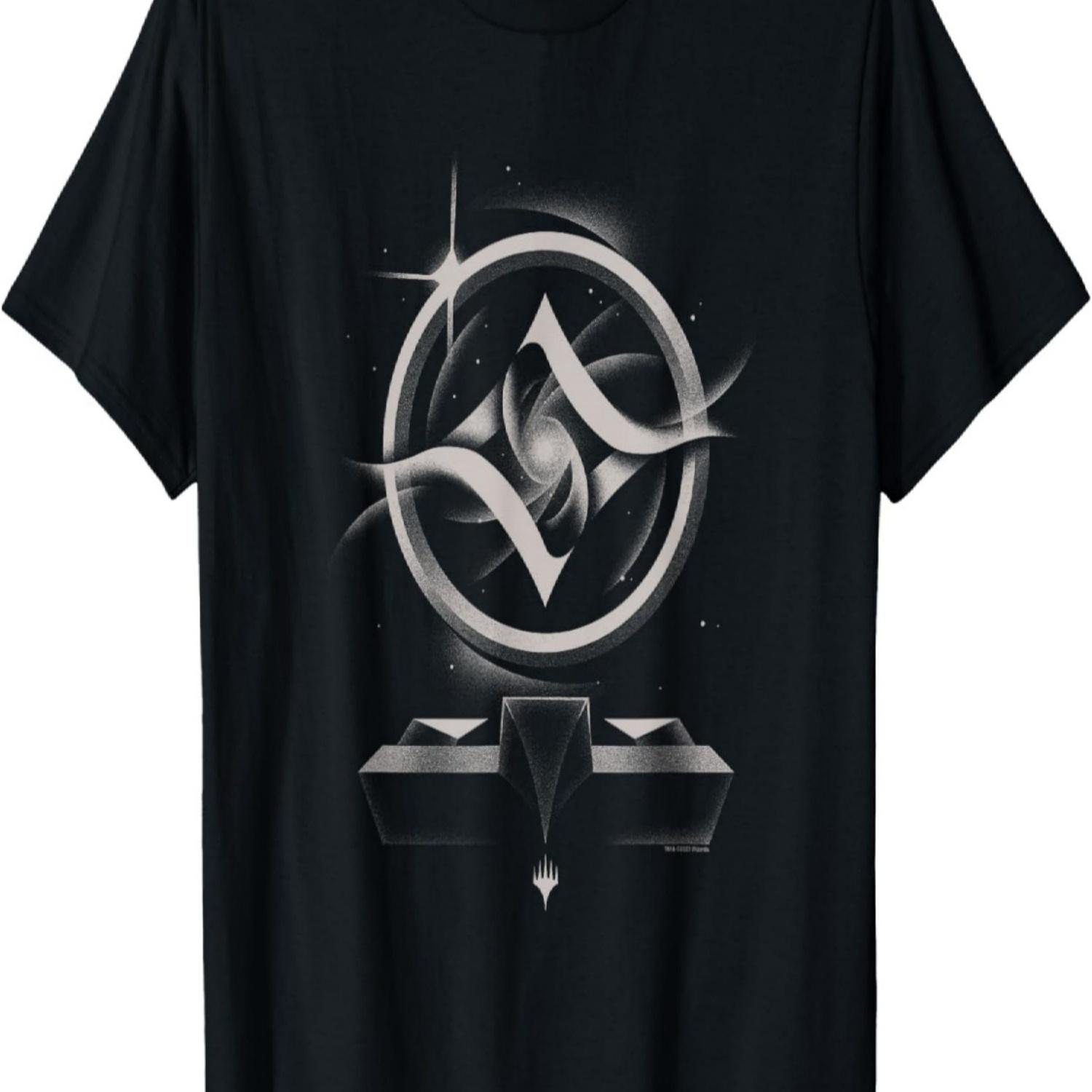 Magic_ The Gathering Epic Colorless Mana Symbol Chest Poster T-Shirt S чёрный