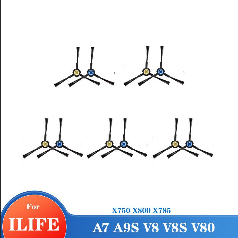 Cleaner Parts For iLife A7 A9S V8 V8s X750 X800 X785 V80 L100 Silvercrest SSR1 SSRA1 Rubber Kit Main Side Brush Hepa Filter