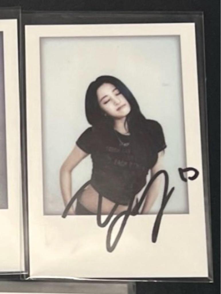 [USED] Luseraphim Yunjin CRAZY Soundwave Instax Trading Card