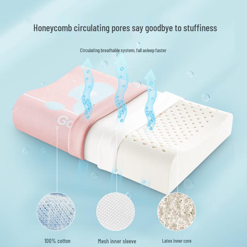 JAGO Kids Natural Latex Neck Support Pillow