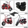 Engine Mounting Support Bracket Adapter Holder For 2.5hp 2.8hp Motovox Mini Bike Go Kart Doodlebug 79cc 97cc 98cc 100cc