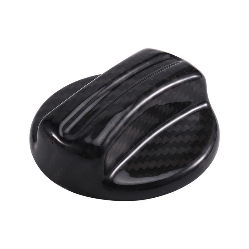 Fuel Tank Cap Carbon Fiber Trim Sticker For BMW Car Fuel Tank Inner Cover Accessories