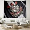 1pc Customized Name Corinthians Paulista Soccer Club Pattern Decorative Tapestry Innovative Wall Hanging Art for Home Use