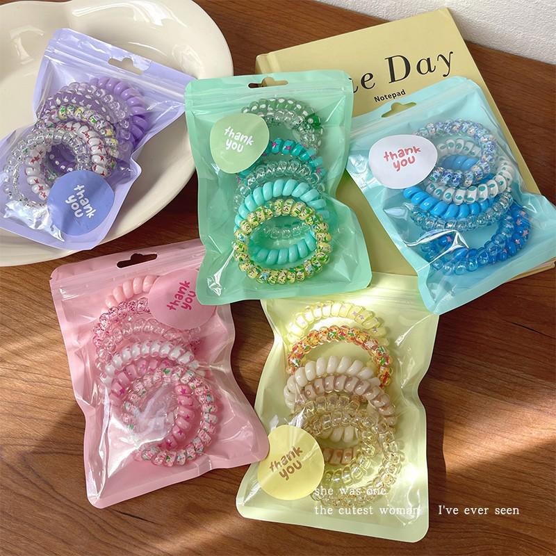 High Elasticity Colorful Hair Tie - Summer Dopamine Collection