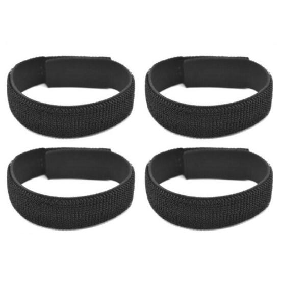 6stk Black Boot Blusers Elastiske Justerbare Bukser Ben Ankelstropp Menn Kvinner Utendørs Jakt Hagearbeid Vandring Sykling Fiskestøvle Blusebånd