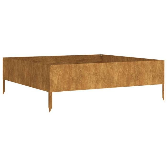 VidaXL Lit Surélevé de Jardin, Bac à Fleurs, Pot de Plantes, Boîte à Fleurs, Jardinière de Patio Terrasse Balcon Extérieur, 824515