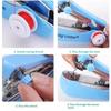 Handheld Sewing Machine Portable Sewing Machine Quick Sewing Manual Sewing Machine Handy Needlework Tool for Clothes