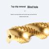Titanium-Plated Spiral Flute Blind Hole Taps Set (M3-M20)