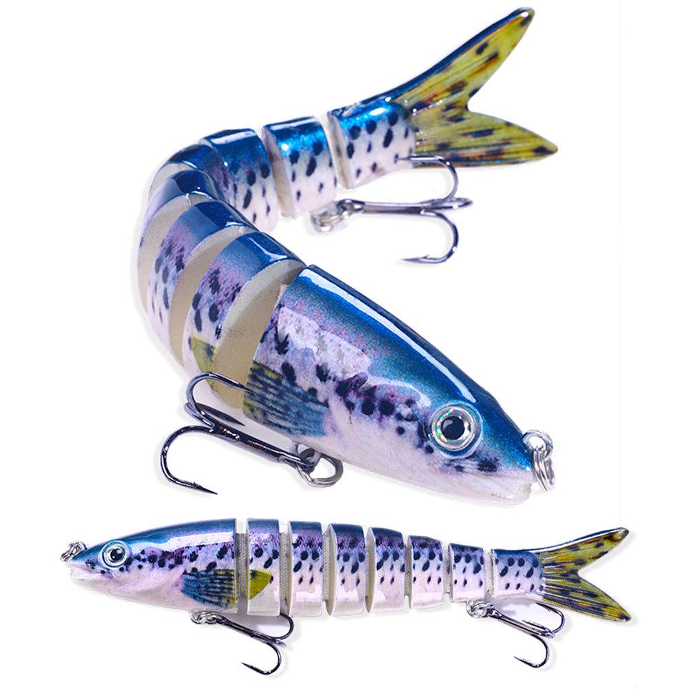 Isca de Pesca Biônica Articulada - 16 Cores, 13cm/18g