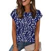 Women's Loose-Fit Fashionable Casual Retro Print T-Shirt