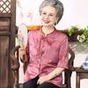 Neue Sommerbluse im chinesischen Stil für ältere Frauen
