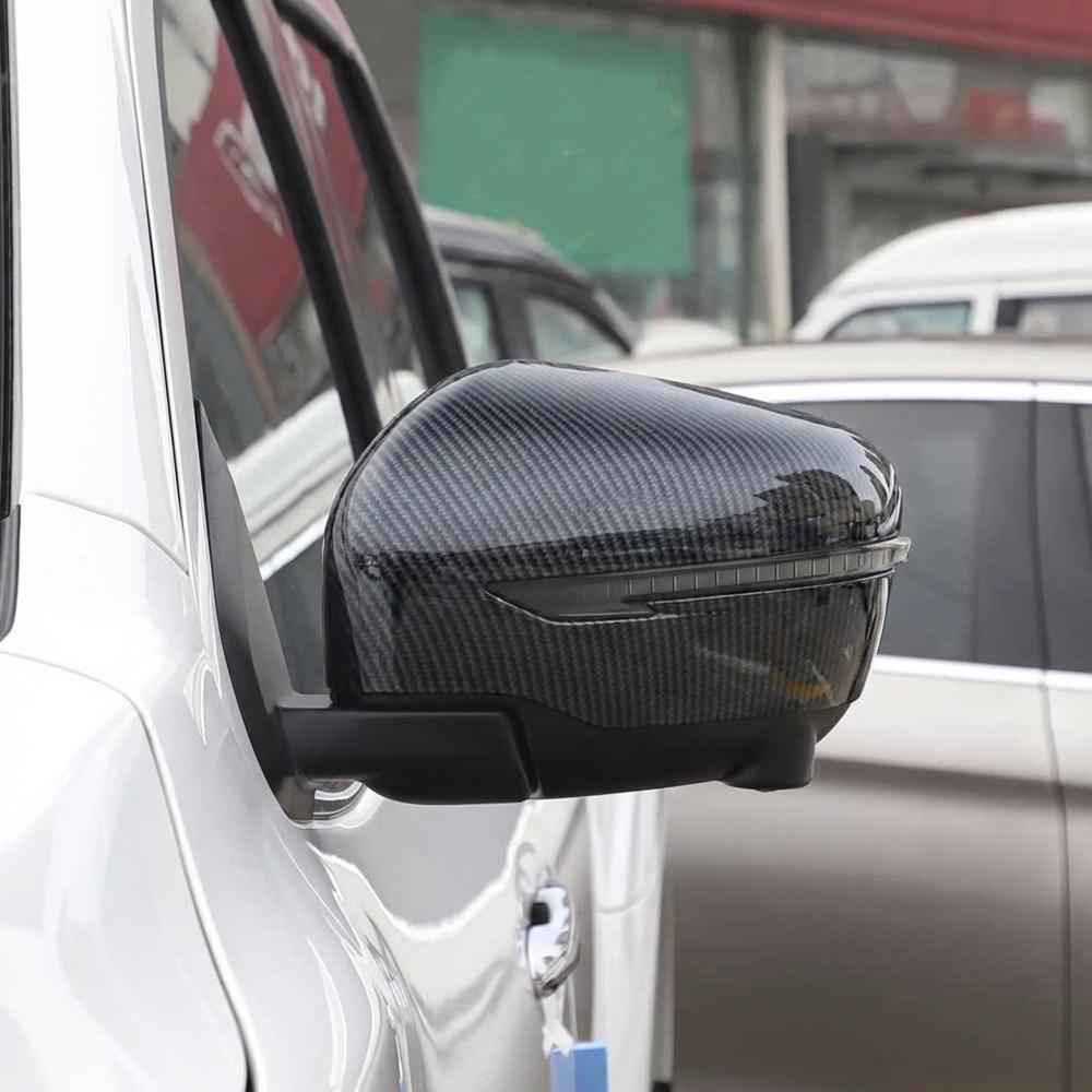 Car Rearview Mirror Trim Cover for Nissan Navara NP300 2015 - 2025 2Pcs/set Side Mirrors Decor Sticker Protector Accessories