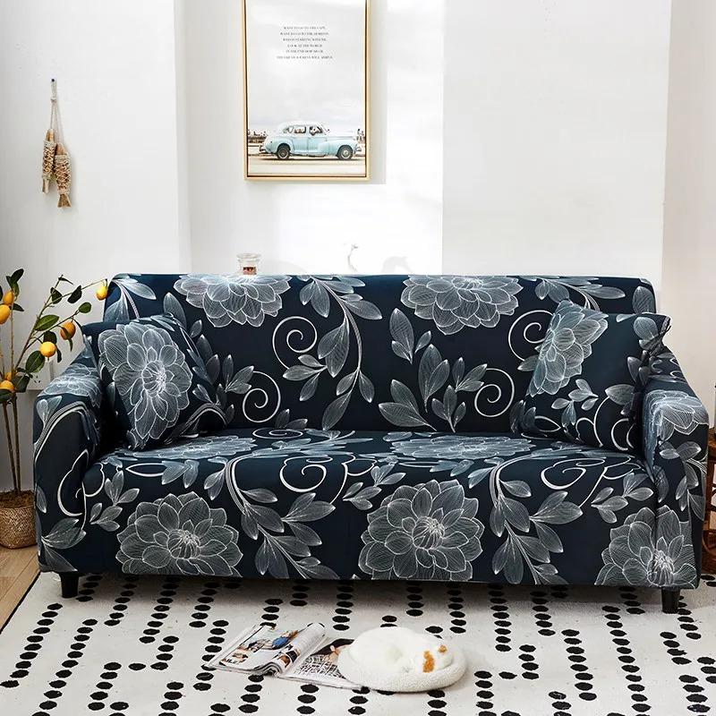 Armchair Anti-dust Furniture Protector Stretch Plaid Sofa Covers Fully-wrap Couch Chair Cover Elastic Sofa Cover for Living Room