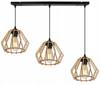 MODERN WOODEN LED CEILING HANGING LAMP