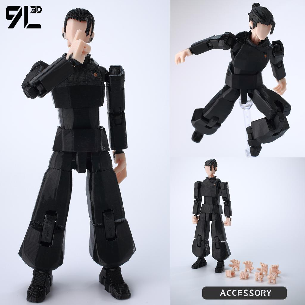 9L3D T13 Jujutsu Kaisen Figura Itadori LUCKY13 Versão Treino. JJK Titã13 Manequim Móvel Articulado13 Brinquedos Anti-Stress Presentes