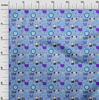 oneOone Cotton Flex Brown Fabric Kids Animal Quilting Supplies Print Sewing Fabric by The Yard 40 Inch
