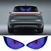 LED Devil Eye Car Window Light USB Atmosphere Lamp 11 Modes Auto Decor 15.4cm