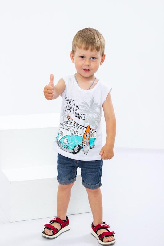 

Майка (хлопчики) Літо 6042-001-33-1 HC 92 білий