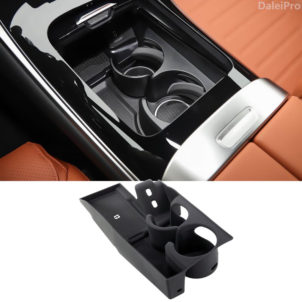 For Mercedes-Benz GLC 2023 2024 2025 X254 Armrest Storage Box Silicone Center Console Tray Cup Holder Modification Accessories