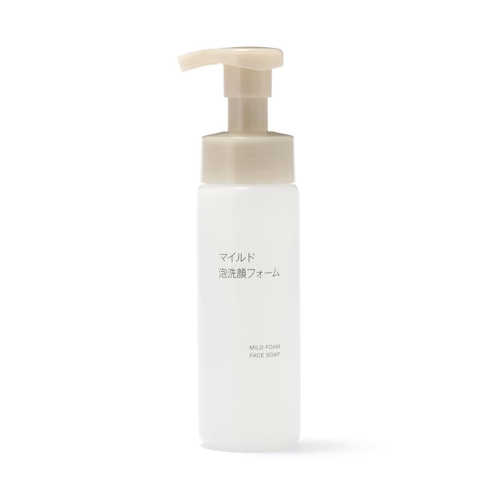 MUJI Mild Foam Facial 83941123 Cleanser, 200mL,
