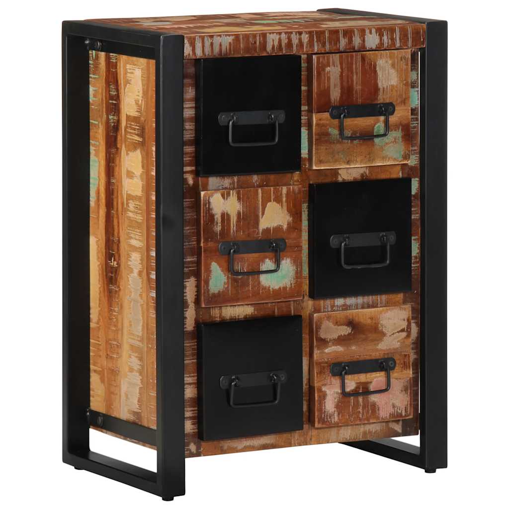 Sideboard 50 x 35 x 70 cm Solid Reclaimed Wood