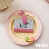 New dachshund change bag ins high-value fashion card bag portable storage women's wallet