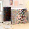 Acrylic Large Capacity Marker Pen Storage Rack with Multi-Tier Display - Heavy-Duty PVC Organizer for Art Students, Teachers