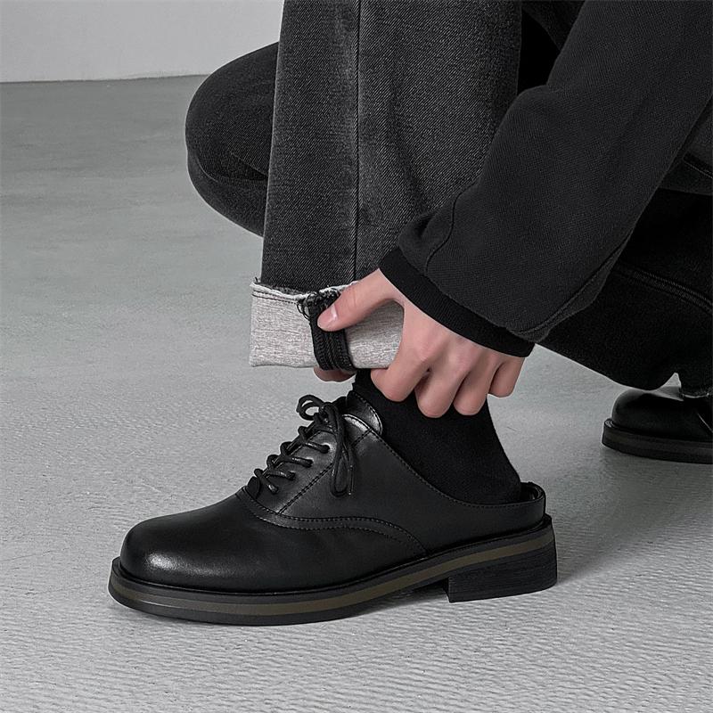 Fashion Black thick soled men's slippers Classic and versatile designer  styles Fashion Party Outdoor Street Quality adult shoes